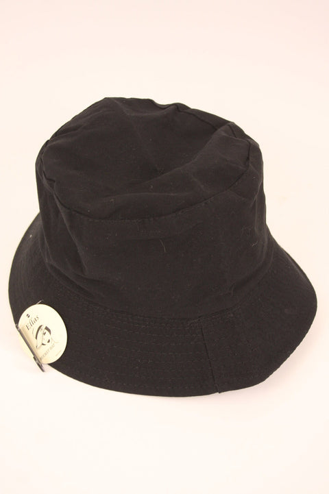 Black Ellas Reversible Bucket Hat