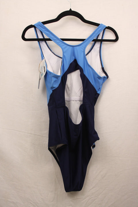 1 Piece Blue Bathing Suit