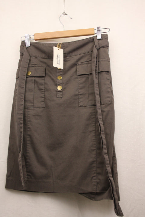 Army Green Skirt-S
