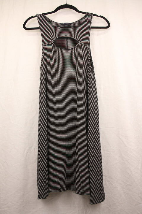 American Eagle Striped Midlength Dress