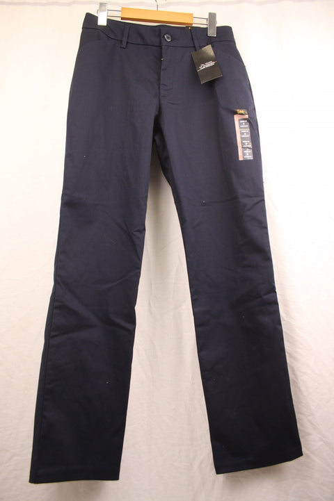 Lee Straight Mid Rise Navy Pant
