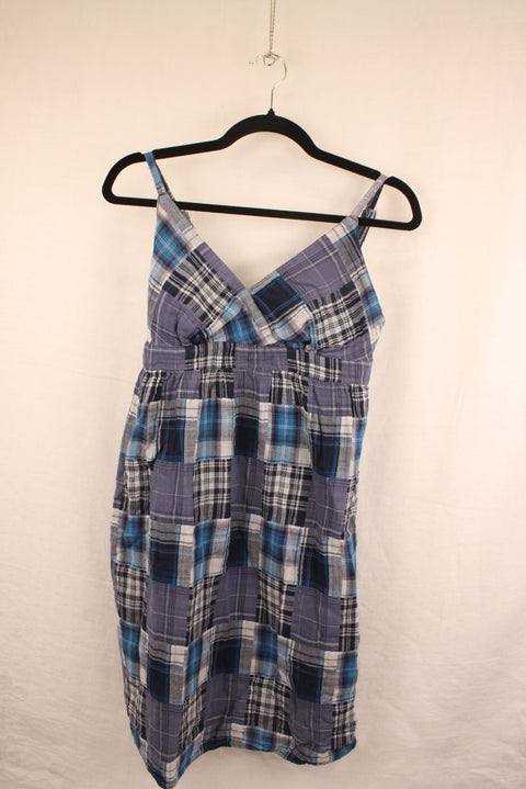 Assorted Patterned Plaid Dress--S